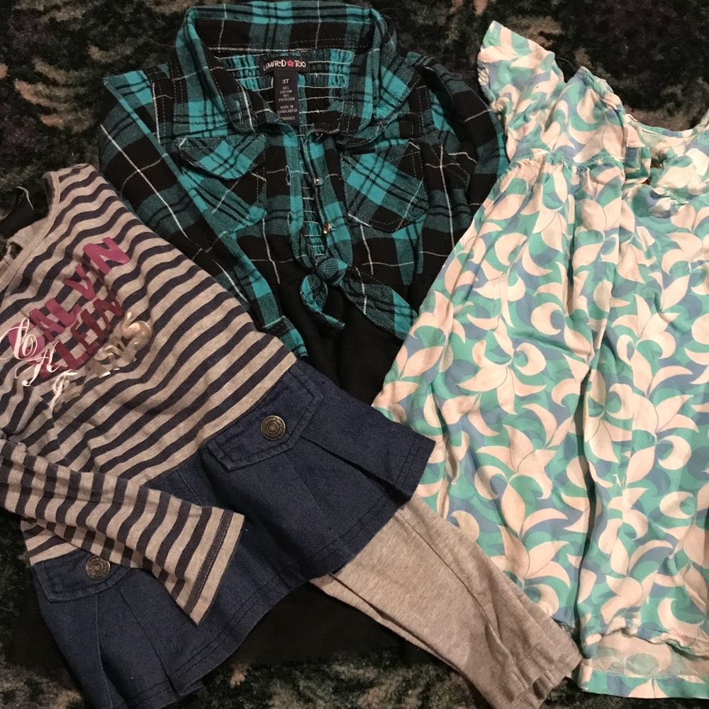 Kids Dress and outfit set. CK, Limited too